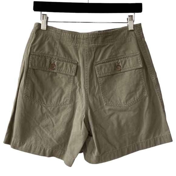 Jones New York Sport Khaki Utility Cargo Skort w/ Front Buttons & Pockets Sz 4 - Picture 2 of 2